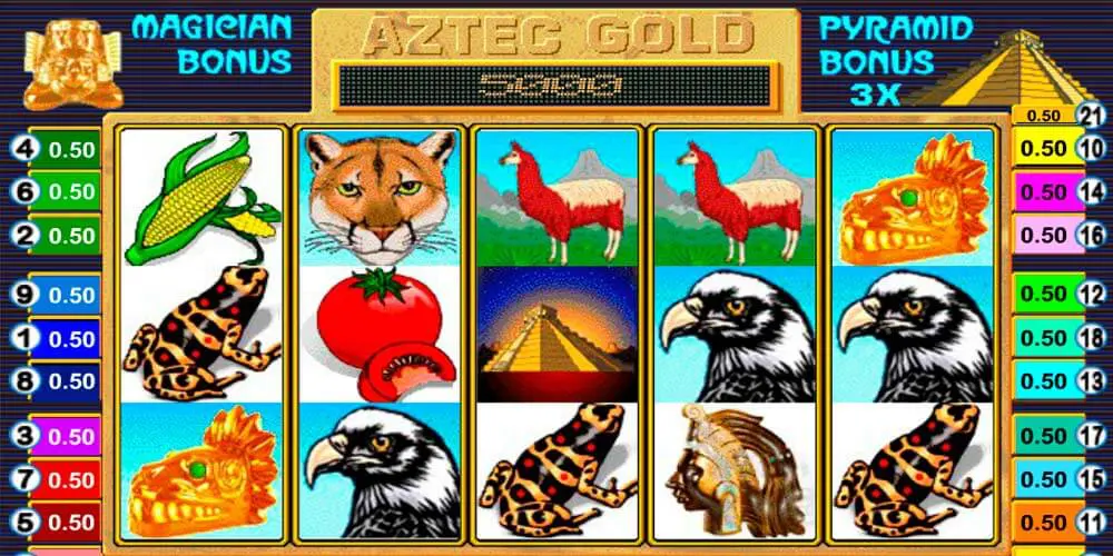Грати в Aztec Gold / Золото Ацтеків