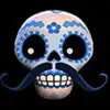 Символ Esqueleto Explosivo - Синій череп