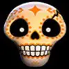 Символ Esqueleto Explosivo - Помаранчевий череп