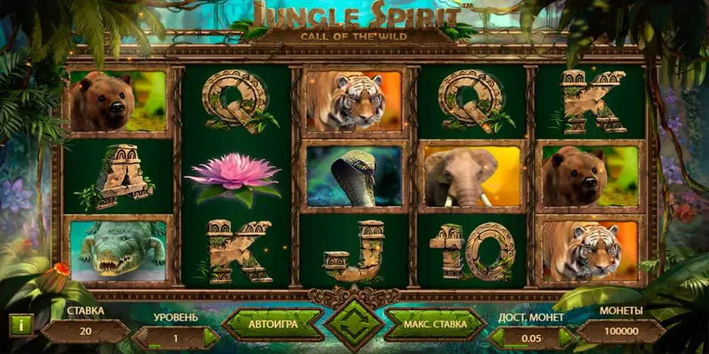 Грати в Jungle Spirit / Дух джунглів