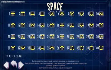 Бонусна гра ігрового апарату Space Wars