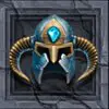 Символ Warlords Crystals of Power - Синя маска